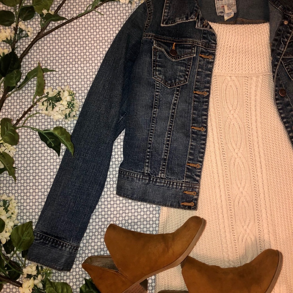 Cropped Jean Jacket